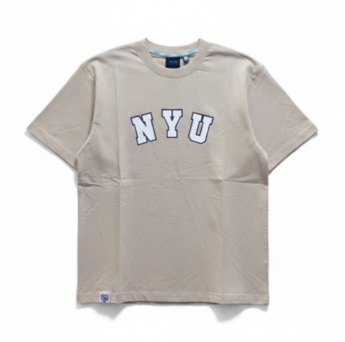 NCAA NCAA 短T 淺卡其 NYU 學校縮寫 短袖 上衣 中性 7625101531