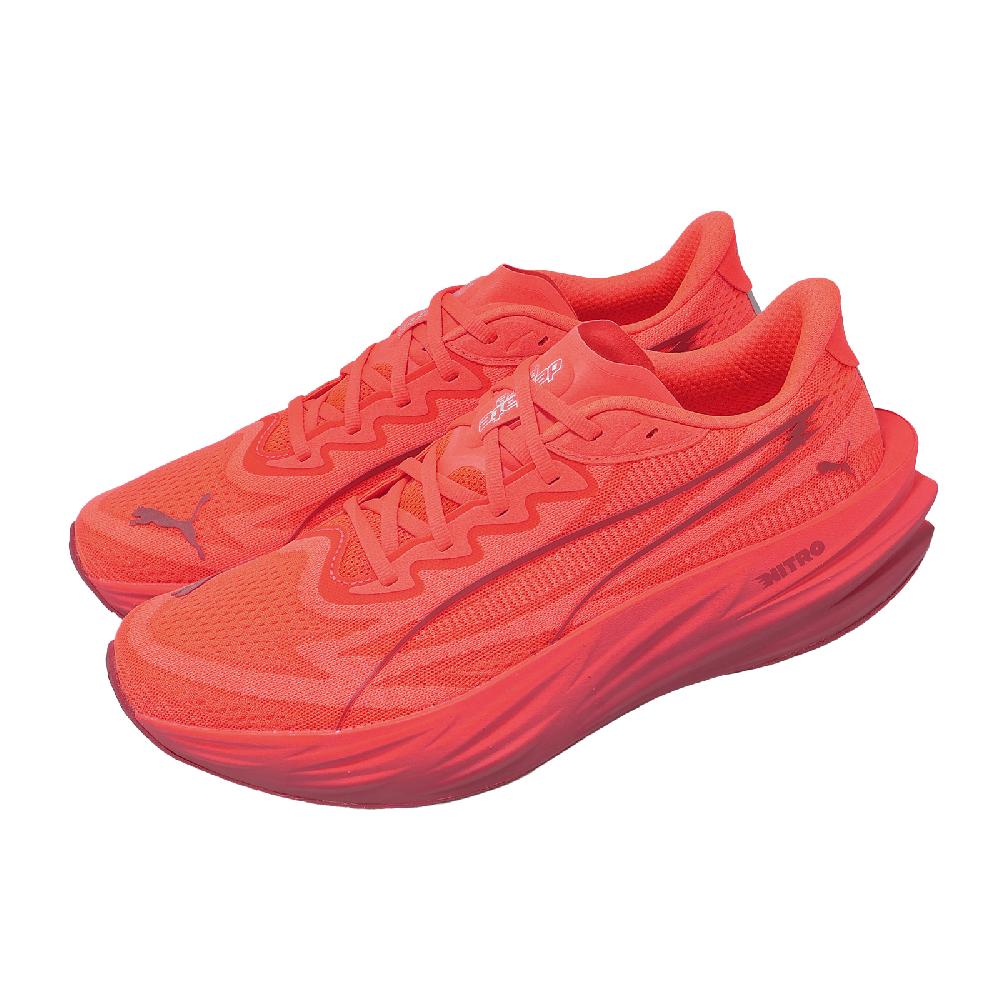 PUMA 彪馬 慢跑鞋 Deviate Pure Nitro 男鞋 橘 氮氣中底 緩震 運動鞋 313904-10