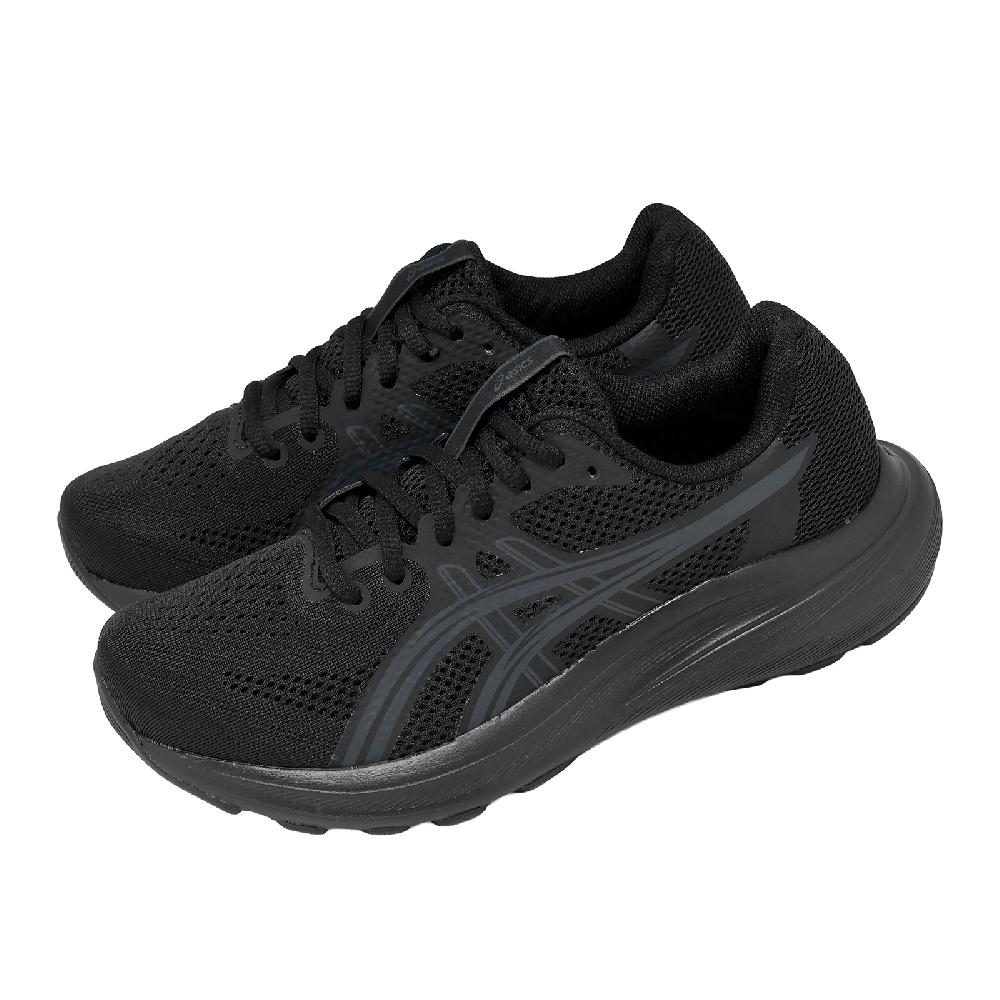 Asics 亞瑟士 慢跑鞋 Gel-Contend 10 D 寬楦 女鞋 黑 緩震 運動鞋 1012C014002