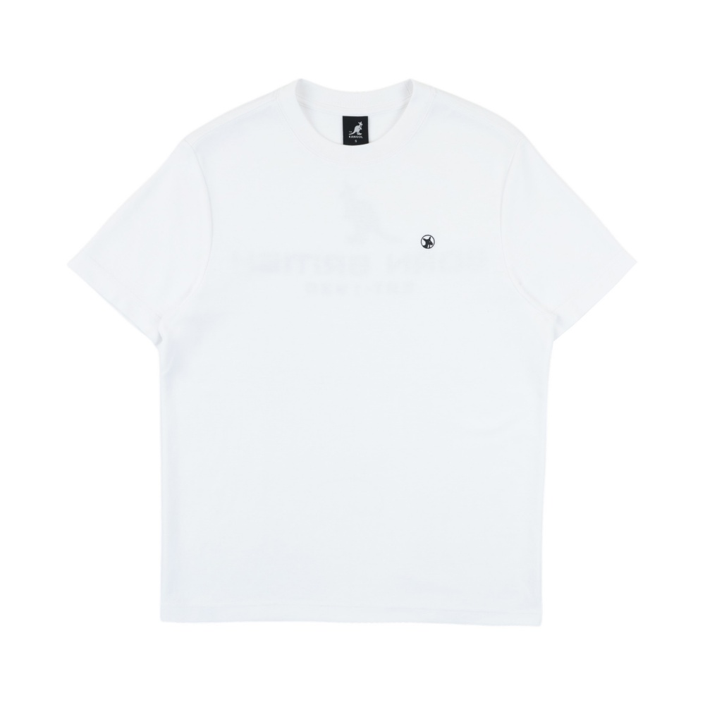 KANGOL KANGOL 短T 白色 微落肩 袋鼠 印花 短袖 中性 6625101400