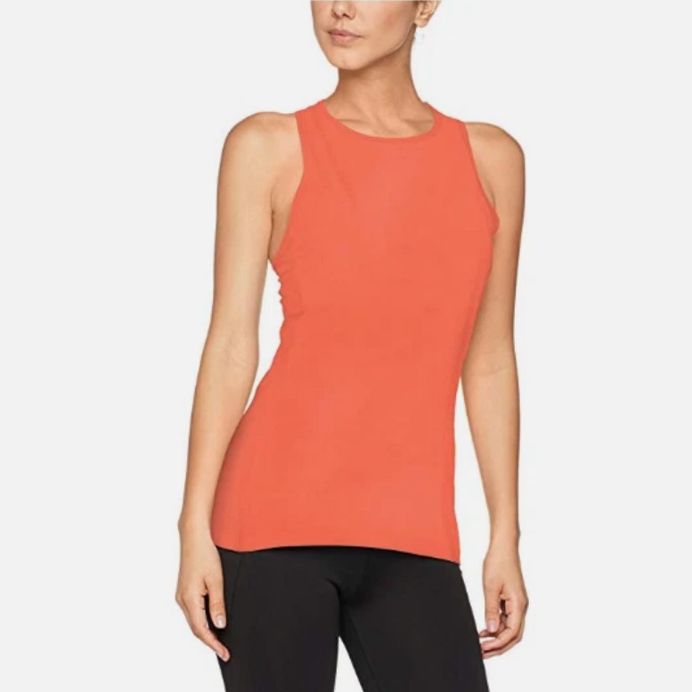 adidas 愛迪達 ADIDAS 背心 TANK 橘色 挖背 運動背心 女 BK2651