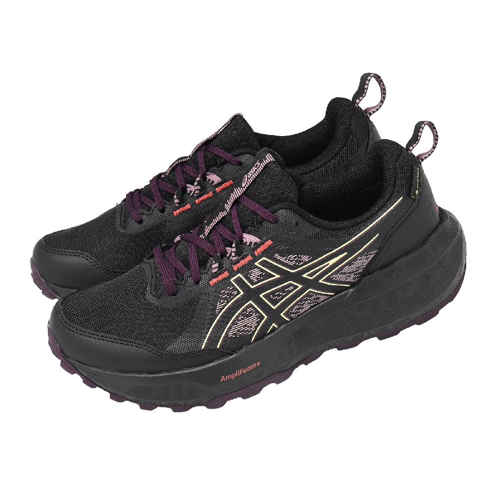 Asics 亞瑟士 防水越野跑鞋 GEL-Sonoma 8 GTX 女鞋 黑 機能 戶外 抓地 1012B770005