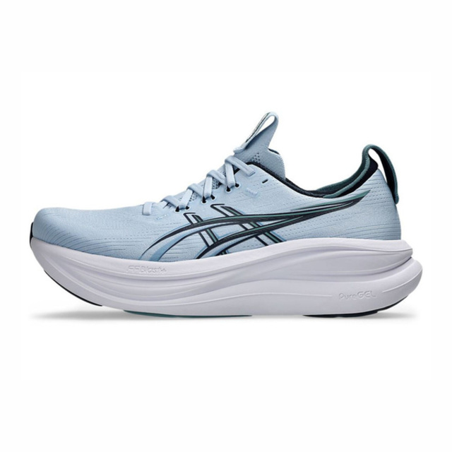 Asics 亞瑟士 Asics 亞瑟士 GEL-Nimbus 28 2E [1011C144-404] 男 慢跑鞋 寬楦 緩衝 支撐 水藍