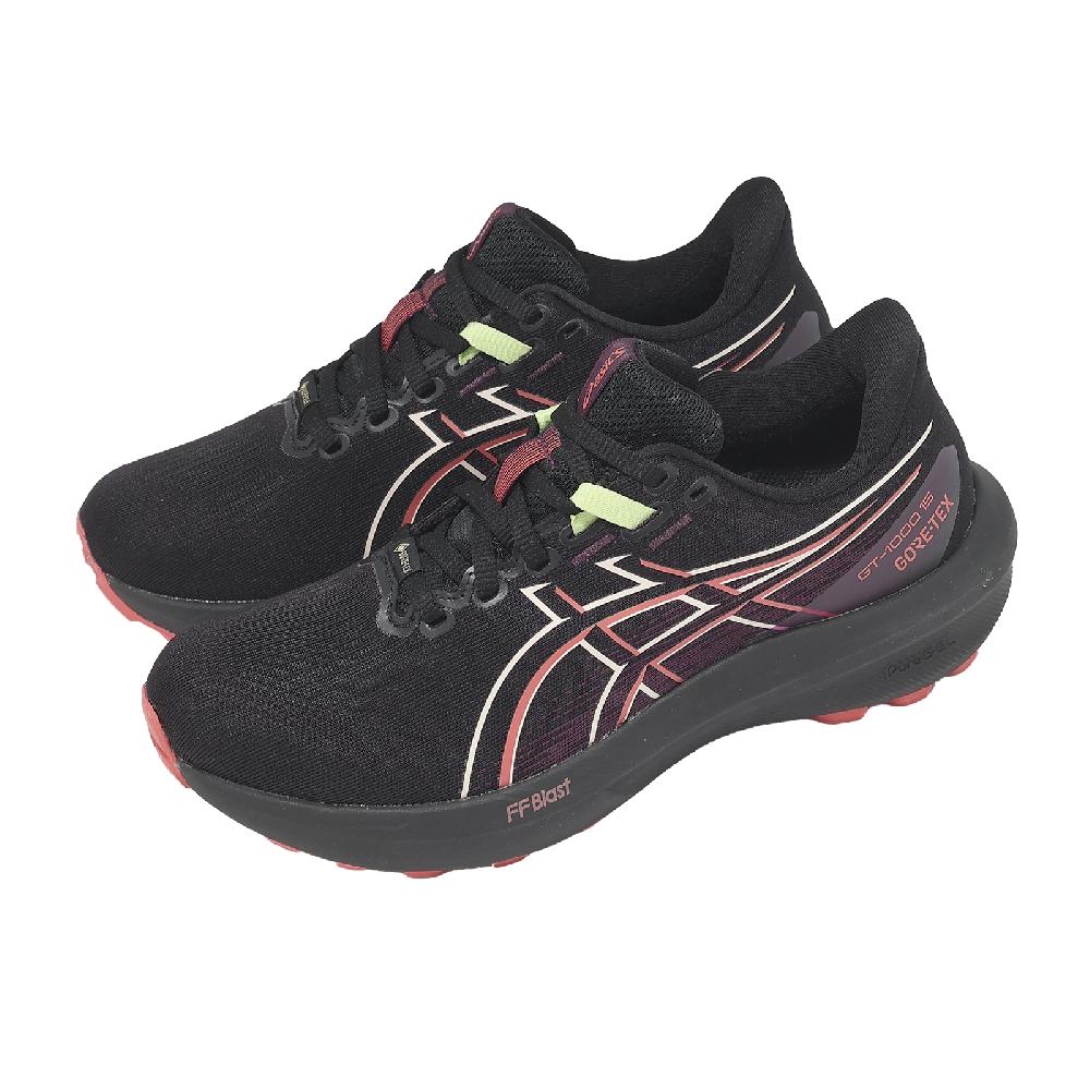 Asics 亞瑟士 慢跑鞋 GT-1000 15 GTX 女鞋 黑 防水 支撐 運動鞋 1012B996001