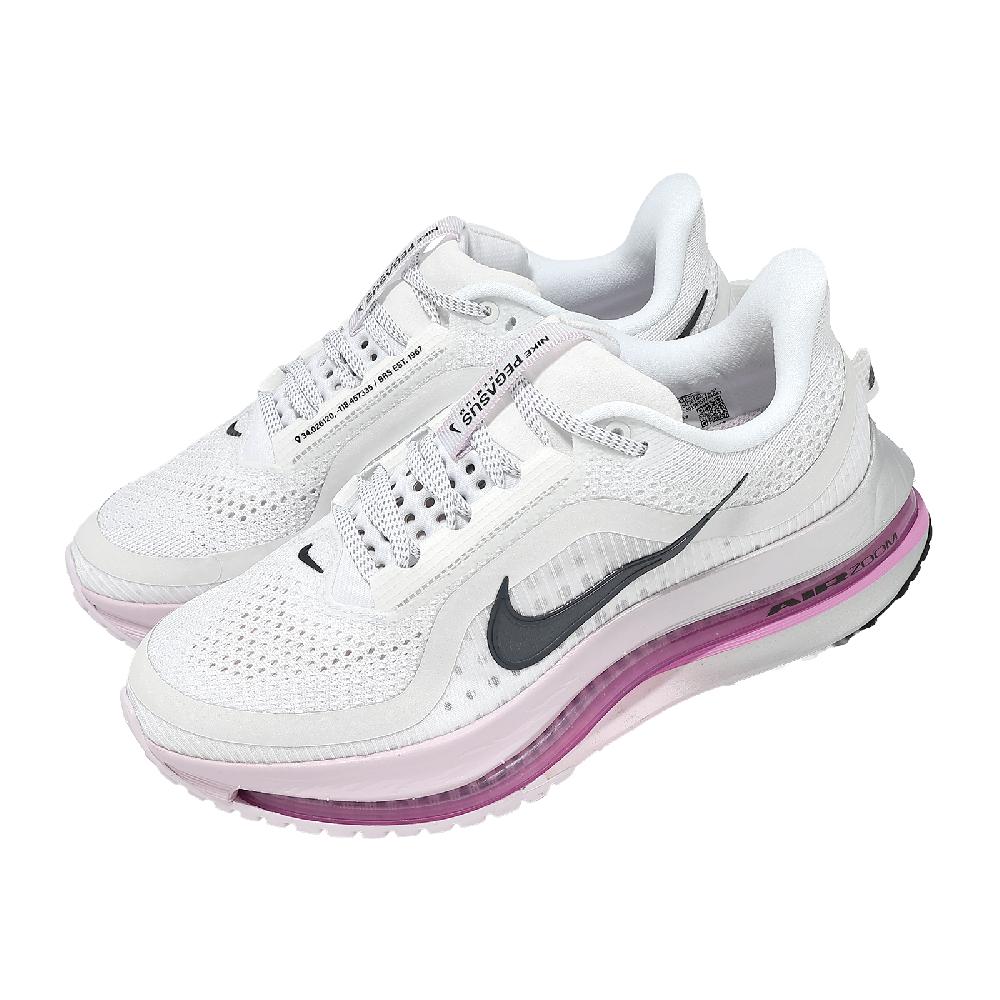 NIKE 耐吉 慢跑鞋 W Pegasus Premium 女鞋 白 厚底 氣墊 運動鞋 HQ2593-108