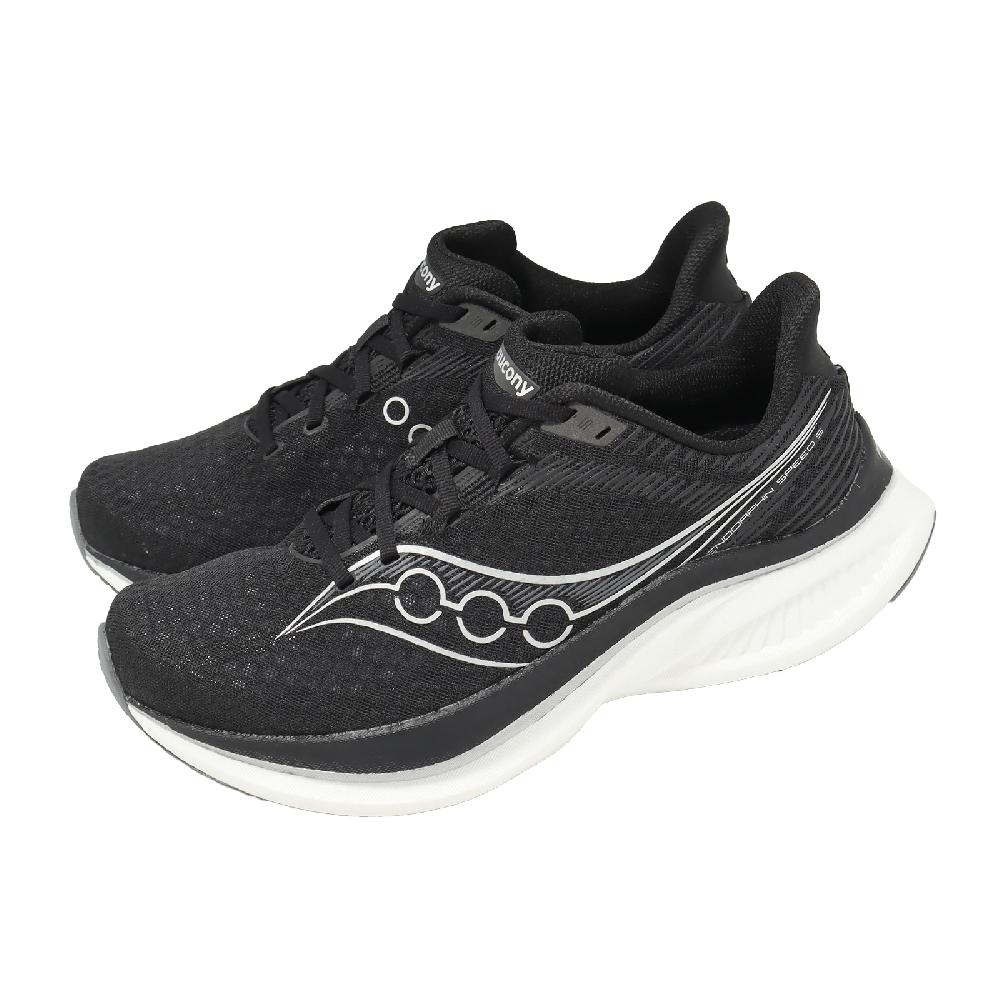 SAUCONY 索康尼 競速跑鞋 Endorphin Speed 5 寬楦 男鞋 黑 緩震 尼龍板 慢跑鞋 S2100801