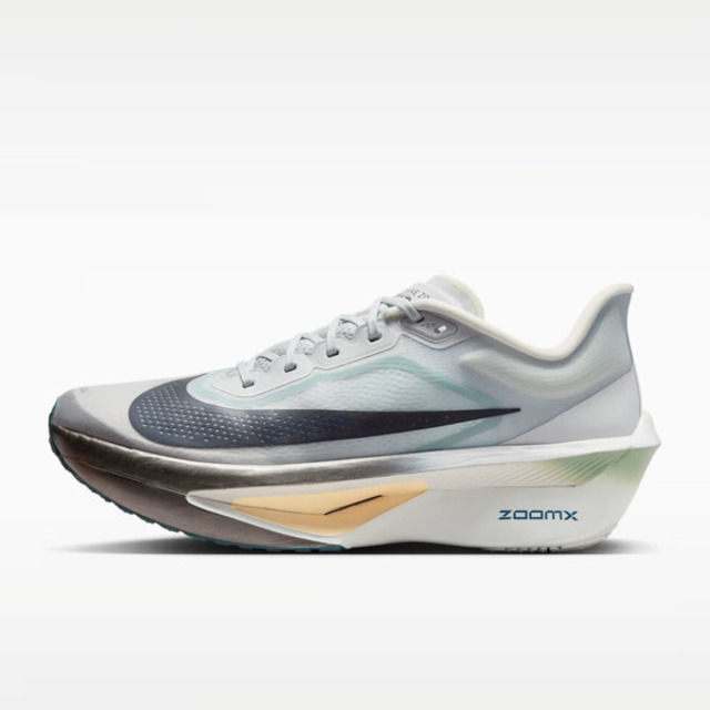 NIKE 耐吉 Nike 耐吉 Zoom Fly 6 FN8454-006 男 競速跑鞋 運動鞋 路跑 馬拉松 碳板 緩震 灰白綠