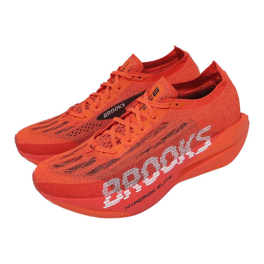 BROOKS 競速跑鞋 Hyperion Elite 6 男鞋 紅 碳板 回彈 慢跑鞋 1000541D699