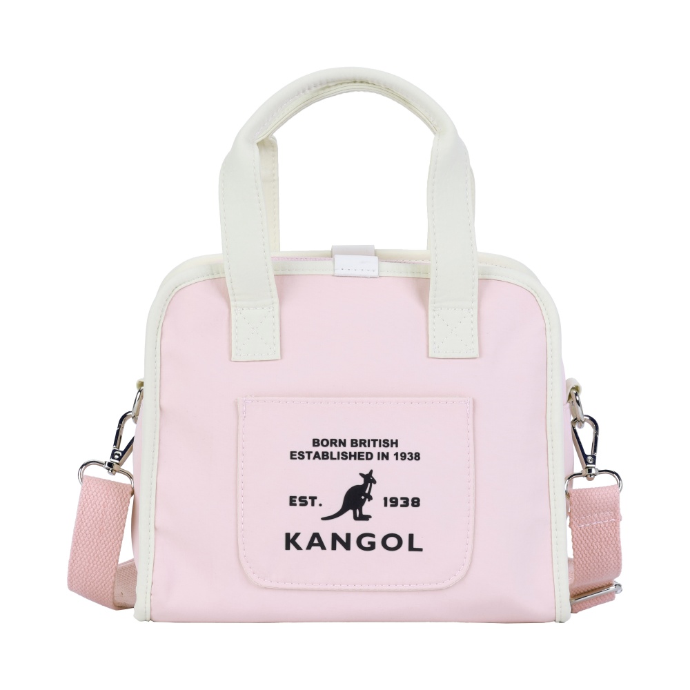 KANGOL KANGOL 側背包 粉紅 斜背 帆布 手提 小包包 6625170541