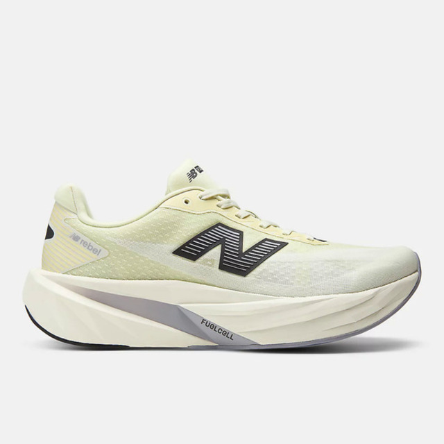 New Balance 紐巴倫 New Balance 紐巴倫 Fuelcell Rebel V5 [MFCX8QY] 男 競速跑鞋 寬楦 奶油米黃