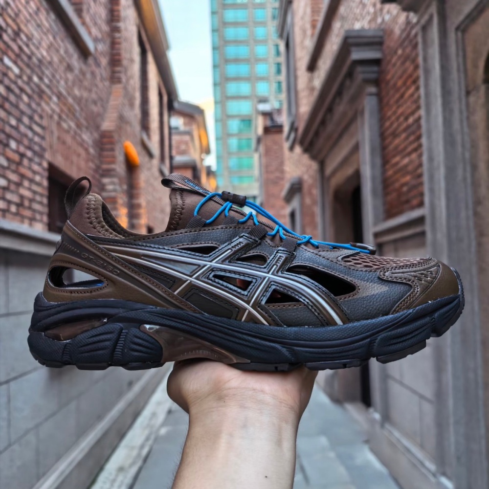 Asics 亞瑟士 ASICS 休閒鞋 GT-2160 BREEZE 咖啡棕 束帶 洞洞 溯溪 復古 男 1203A951200