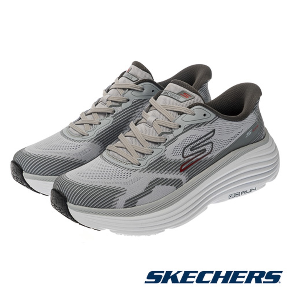 SKECHERS 斯凱奇 GO RUN MAX CUSHIONING ENDEAVOUR 男 跑步鞋 220607GRY
