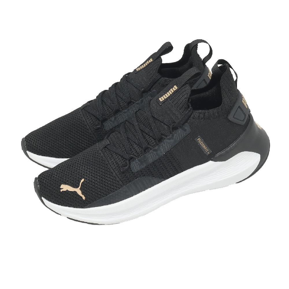 PUMA 彪馬 慢跑鞋 Softride Symmetry Fuzion Wns 女鞋 黑 緩震 310460-04