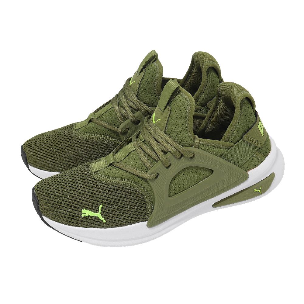 PUMA 彪馬 慢跑鞋 Softride Enzo Evo 男鞋 綠 緩震 運動鞋 377048-22