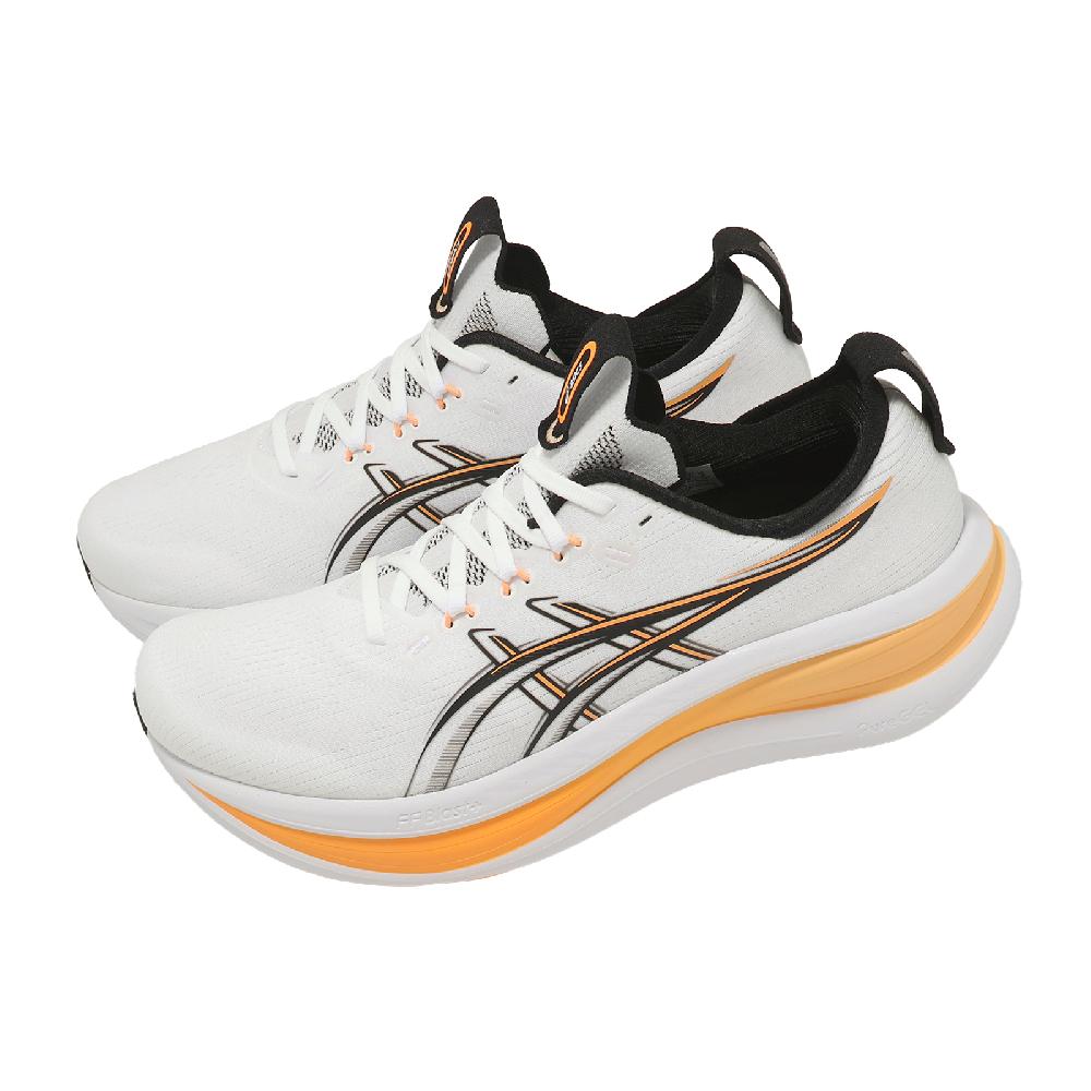Asics 亞瑟士 慢跑鞋 GEL-Nimbus 28 男鞋 白 緩震 曙光系列 運動鞋 1011C127102