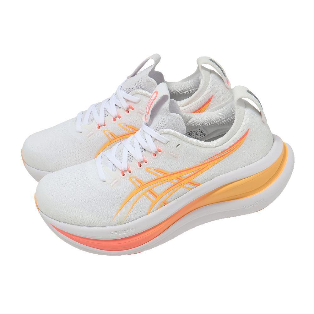 Asics 亞瑟士 慢跑鞋 GEL-Nimbus 28 女鞋 白 緩震 運動鞋 曙光系列 1012B899102