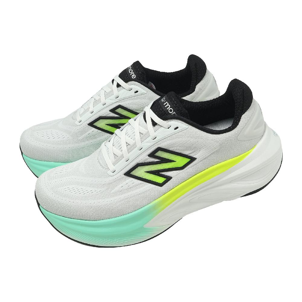 New Balance 紐巴倫 慢跑鞋 More V6 2E 男鞋 寬楦 白 厚底 緩震 運動鞋 MMOR5ZG-2E