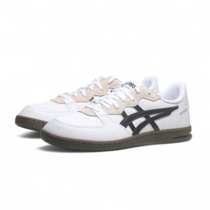 Asics 亞瑟士 ASICS 休閒鞋 SKYHAND OG 白 焦底 皮革 復古 情侶鞋 男女 1203A451101