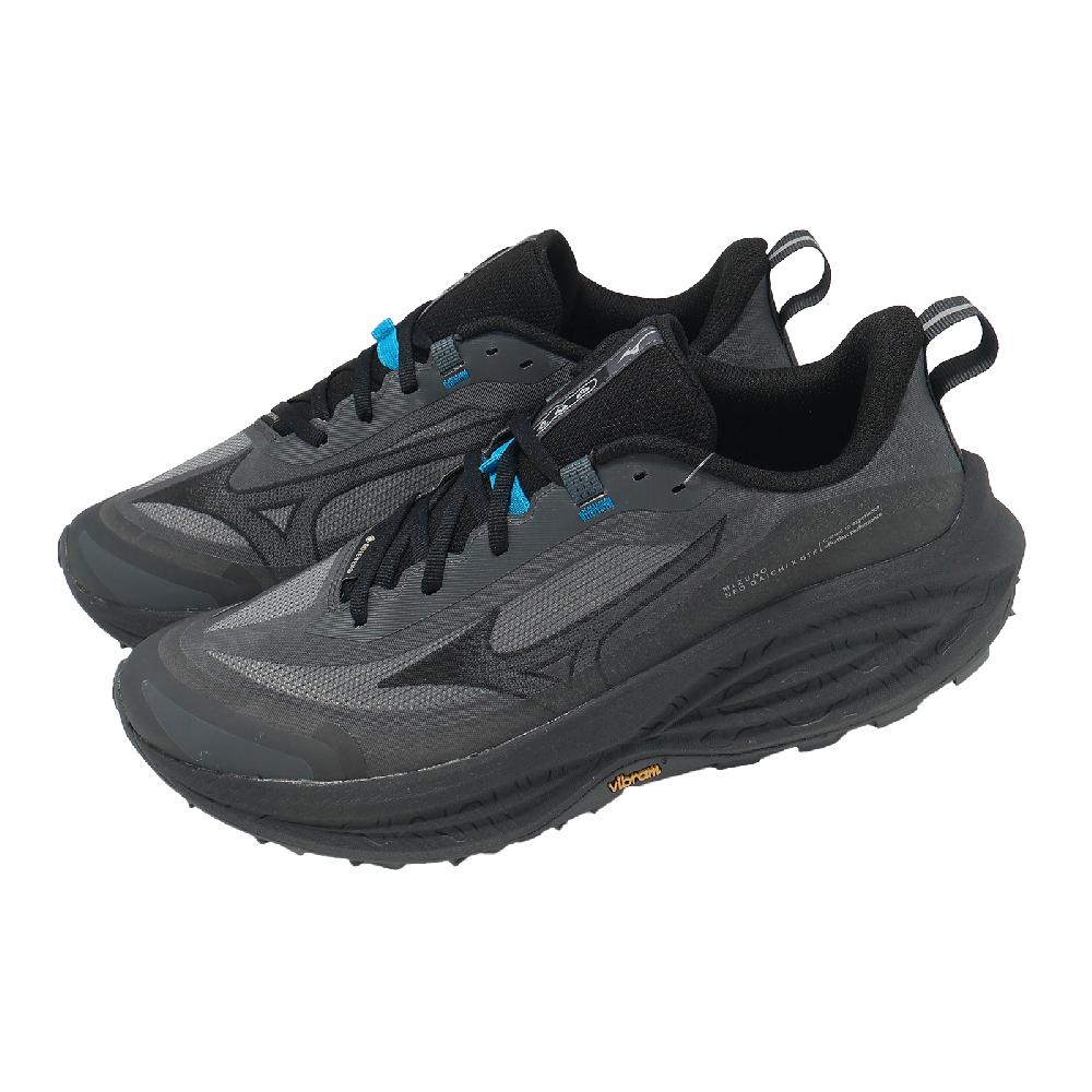 MIZUNO 美津濃 越野跑鞋 Neo Daichi 10 GTX 男鞋 寬楦 防水 黑 戶外 J1GM2683-51