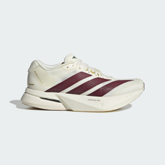 adidas 愛迪達 Adidas 愛迪達 Adizero Boston 13 W KH9564 女 慢跑鞋 支撐 緩震 競速 米 咖啡紅