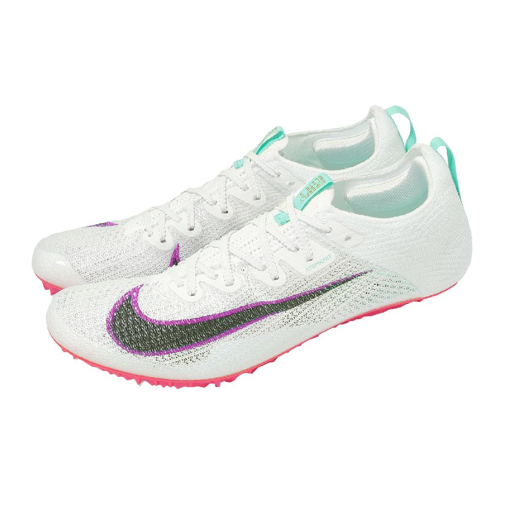 NIKE 耐吉 田徑釘鞋 Zoom Superfly Elite 2 FK 男鞋 白 短跑 FZ9662-101