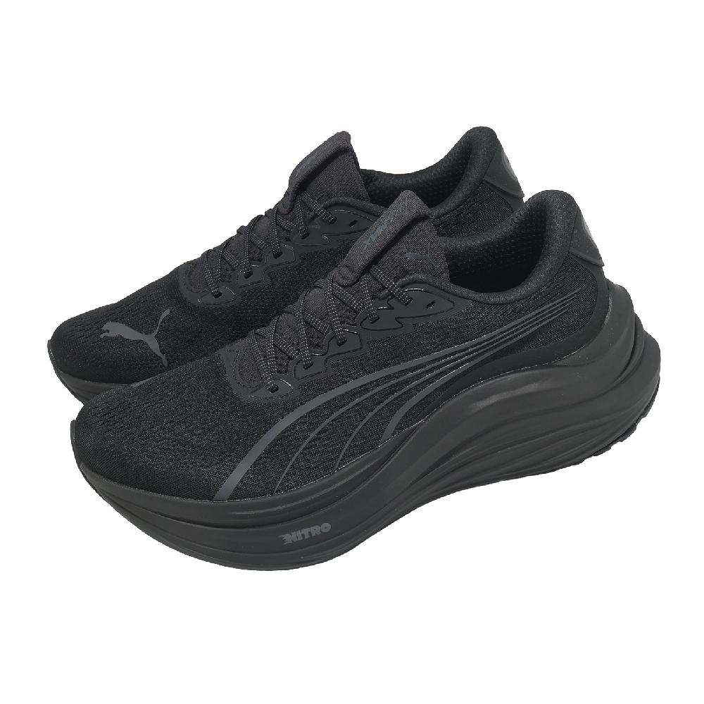 PUMA 彪馬 慢跑鞋 MagMax Nitro 男鞋 黑 氮氣中底 推進 運動鞋 310088-10