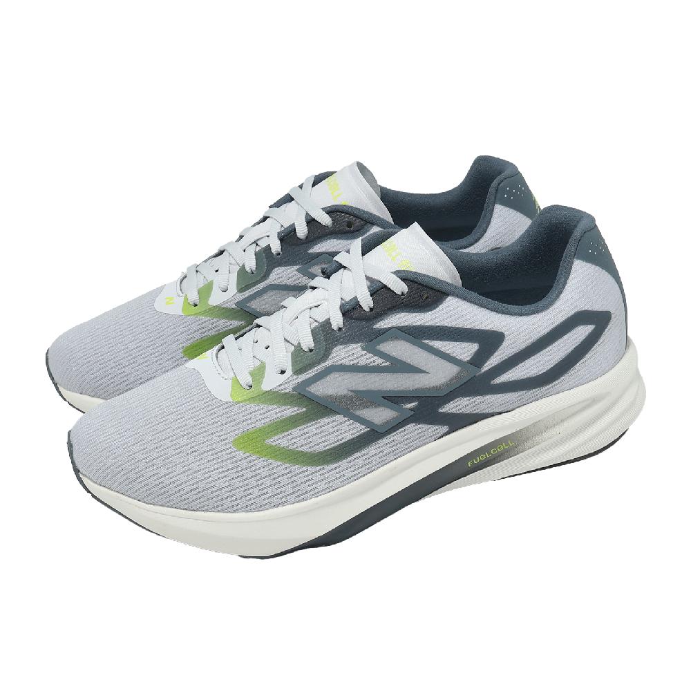 New Balance 紐巴倫 慢跑鞋 FuelCell Flite-R 2E 寬楦 男鞋 藍 緩震 運動鞋 MFLTR3WG-2E