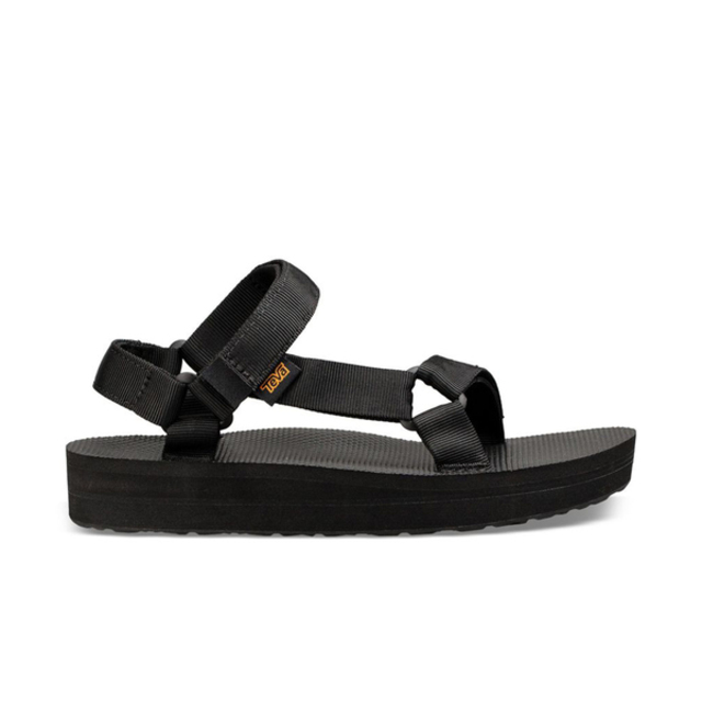 TEVA Teva Midform Universal [TV1090969BLK] 女 運動涼鞋 經典 織帶 涼鞋 中厚底 黑