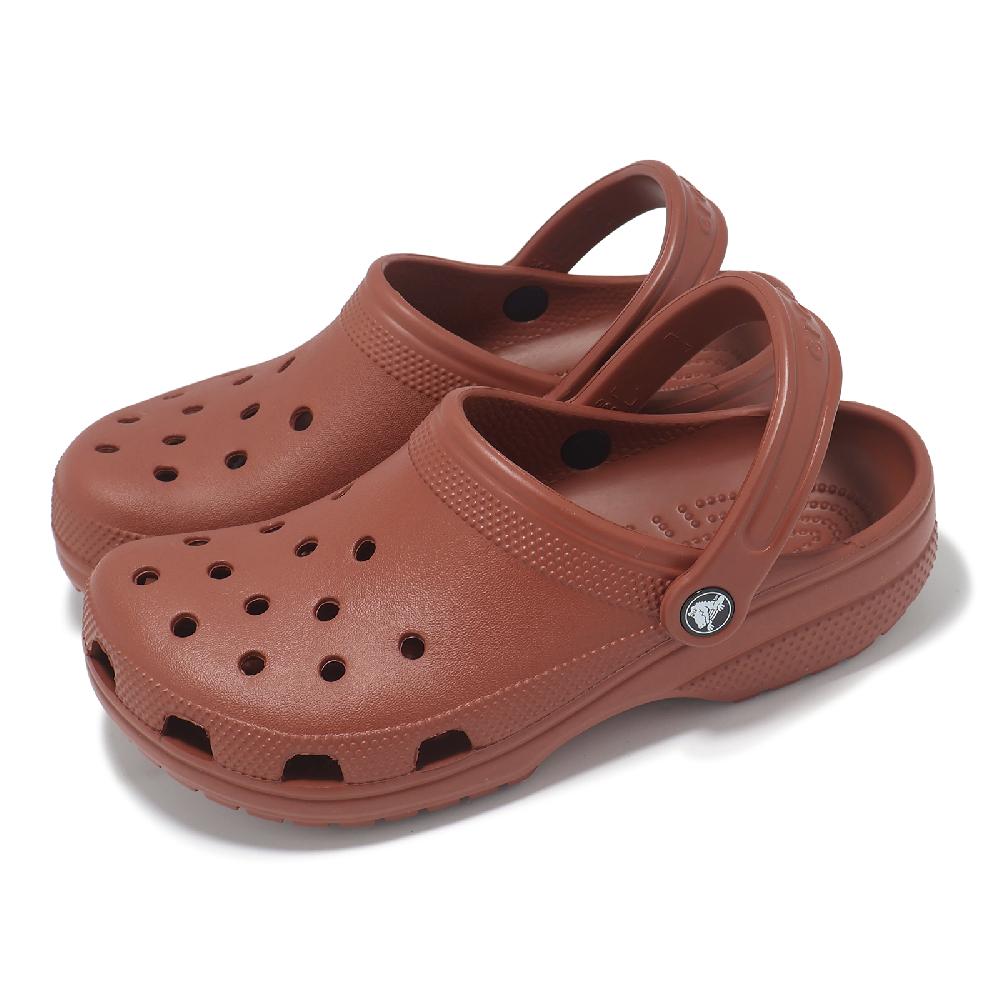 Crocs 卡駱馳 洞洞鞋 Classic Clog 男女鞋 經典克駱格 鐵鏽紅 休閒鞋 涼拖鞋 卡駱馳 10001862
