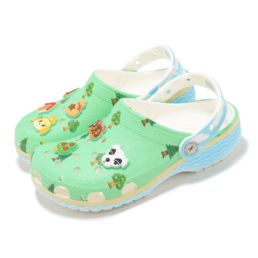 Crocs 卡駱馳 x 動物森友會 洞洞鞋 Animal Crossing Classic Clog 大童 經典克駱格 21011390H