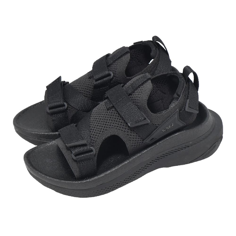 TEVA 戶外涼鞋 W Aventrail 女鞋 黑 越野 緩衝 針織 魔鬼氈 1156131BCBK