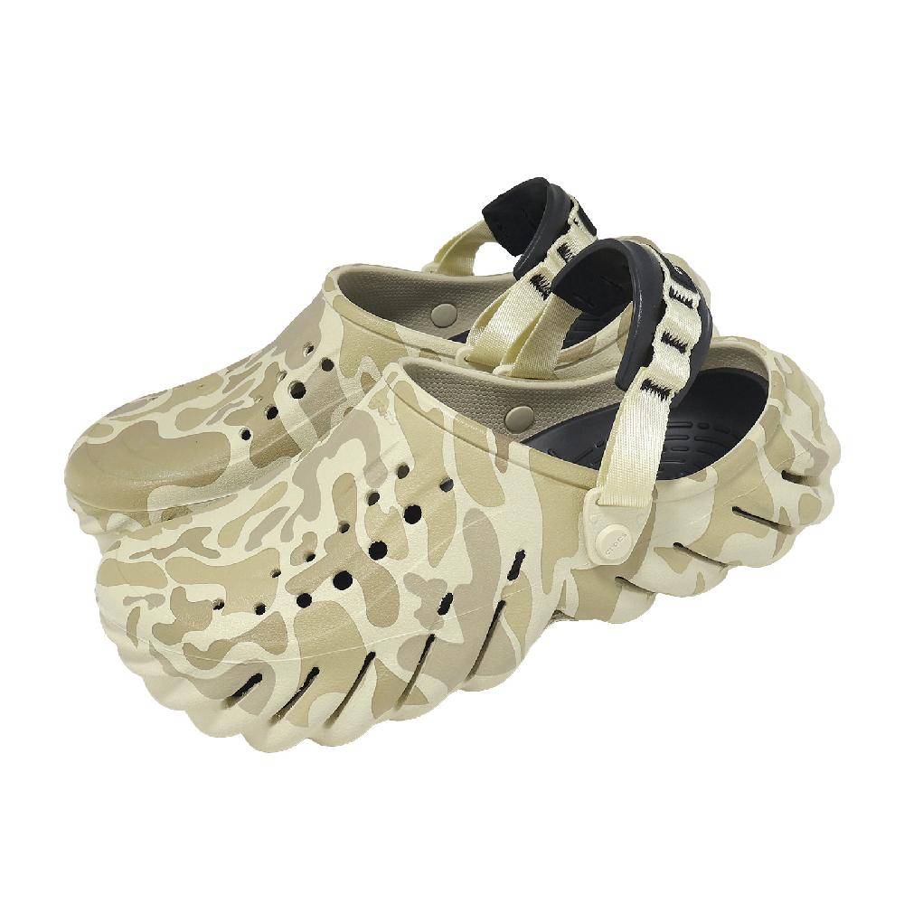 Crocs 卡駱馳 洞洞鞋 Echo Duck Camo Clog 男鞋 迷彩 涼拖鞋 卡駱馳 2119812YJ