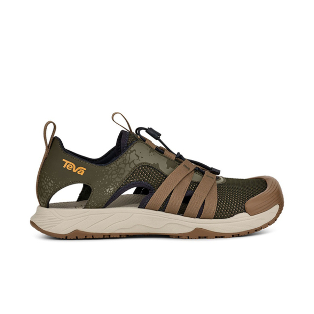 TEVA Teva Hydratrek Sandal CT [TV1164811DLVB] 男 運動涼鞋 樹蛙機能 護趾涼鞋 棕綠