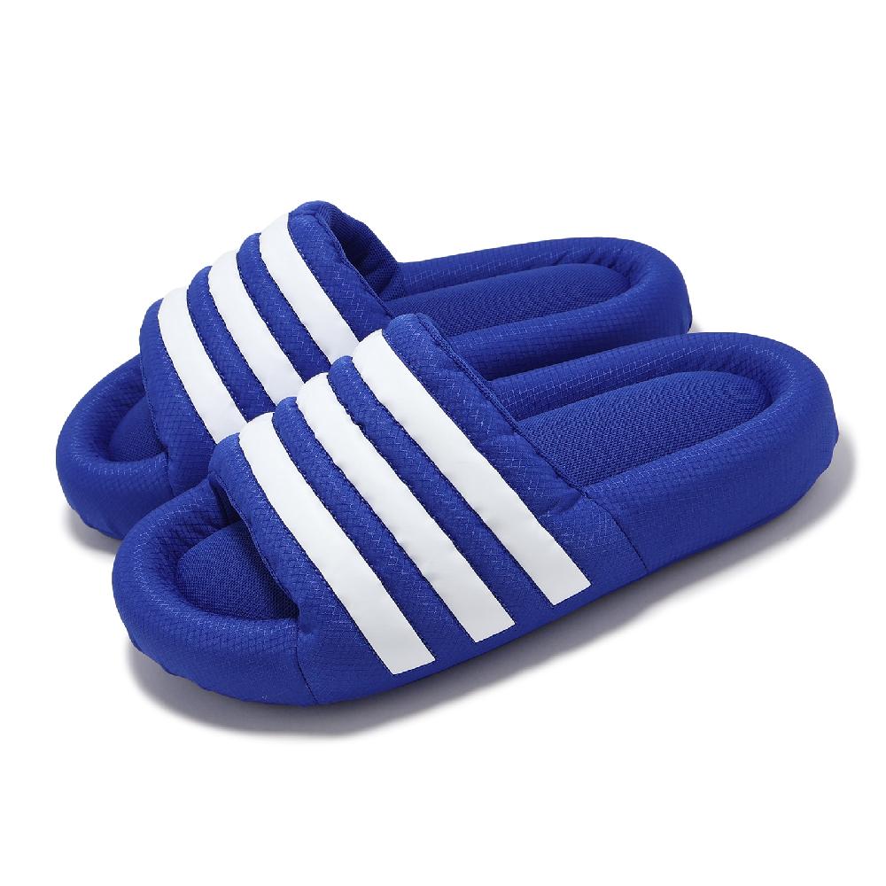 adidas 愛迪達 拖鞋 Adilette 24 男鞋 女鞋 藍 白 緩衝 一片拖 涼拖鞋 IG9300