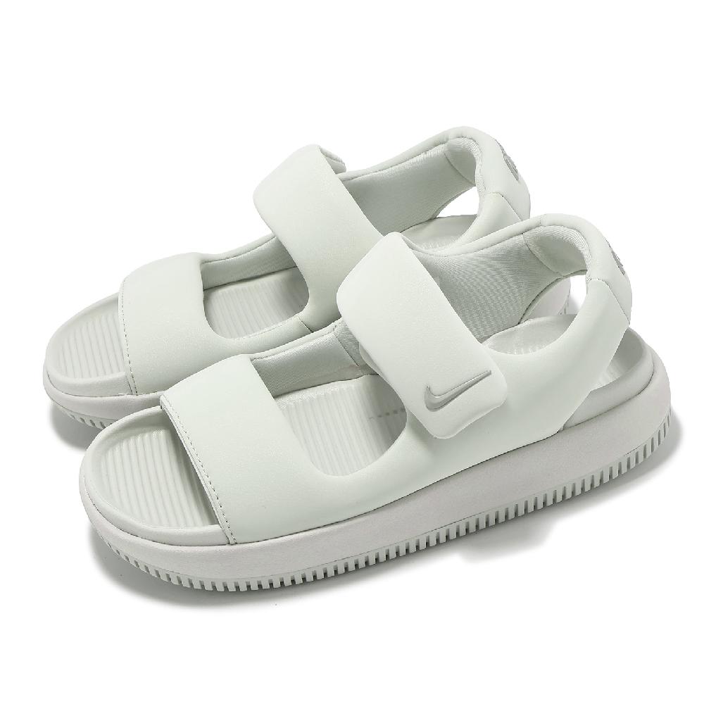 NIKE 耐吉 涼鞋 Wmns Calm Sandal 女鞋 白 魔鬼氈 抓地 涼拖鞋 FJ6043-002