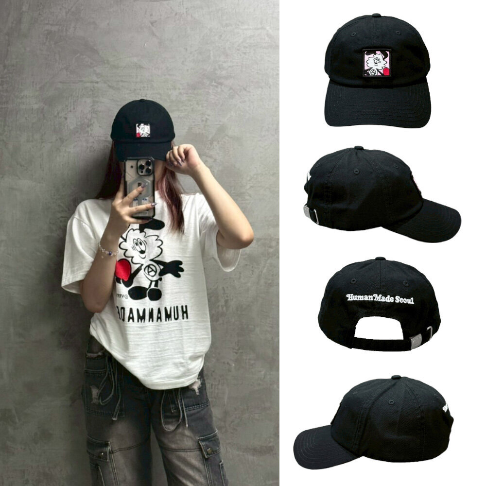 Human Made × Verdy 韓國開幕限定六分割老帽黑色XX31GD028-BK - PChome