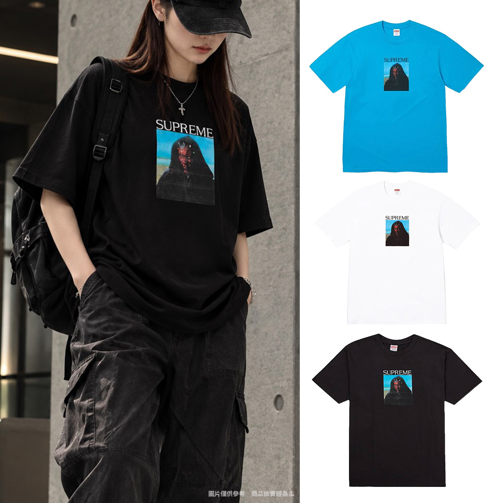 Supreme FW26 星際大戰 達斯魔 短袖 美式復古 短T 上衣 黑/白/藍 FW26T25