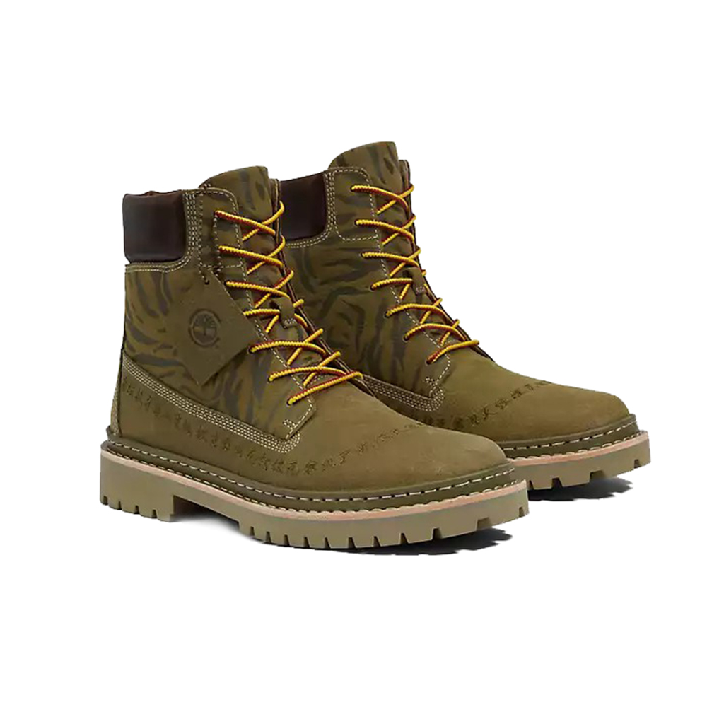W  6" x CLOT Circular Boot Olive Future 73 軍綠 聯名款 中筒靴 女鞋 TB0A66KUA58