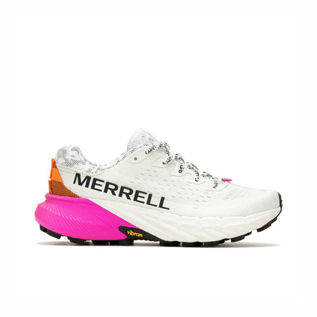 Merrell 邁樂 Agility Peak 5 [ML068234] 女 戶外鞋 郊山 越野 環境友善 止滑 耐磨 白桃色
