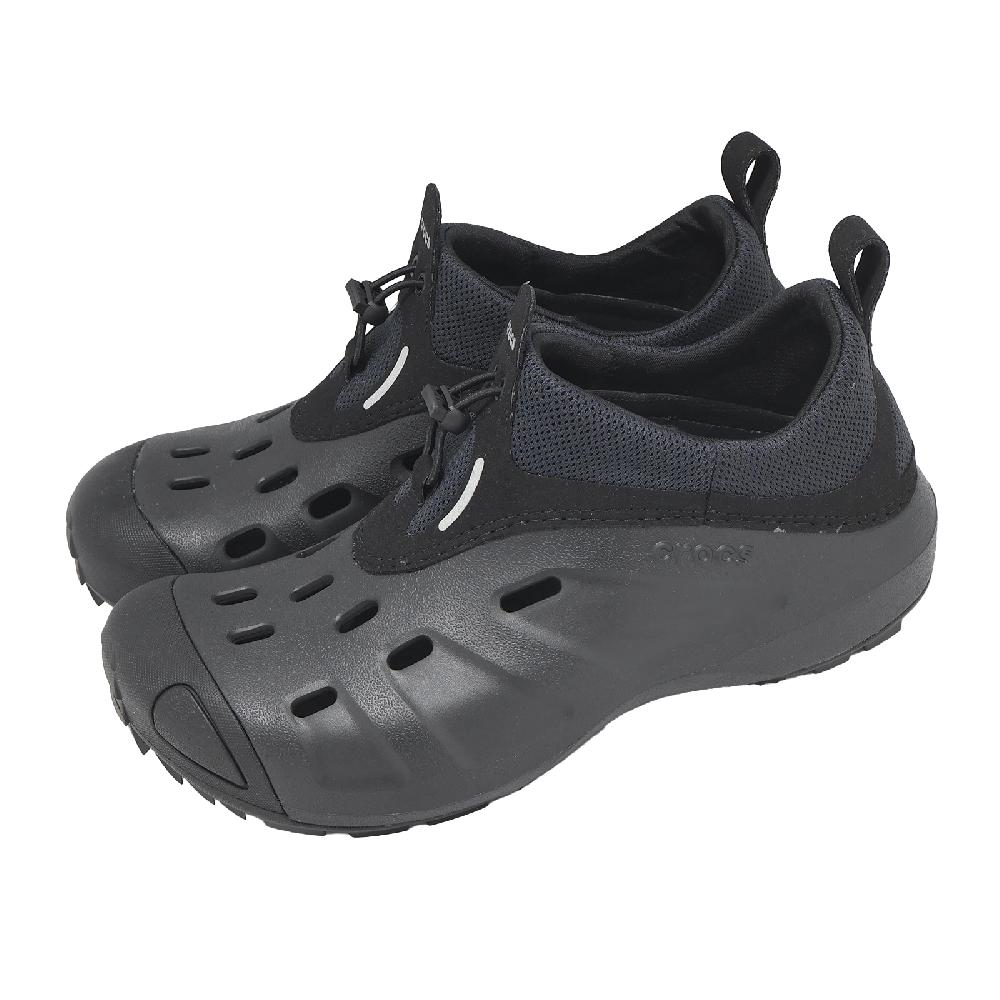 Crocs 卡駱馳 戶外鞋 Quick Trail Low 男鞋 黑 縱野鞋 抽繩 水陸鞋 209350001