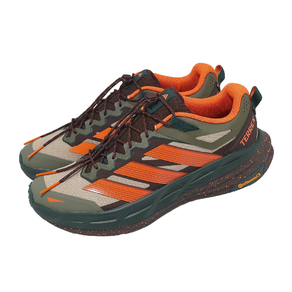 adidas 愛迪達 戶外鞋 Terrex Freehiker LT 男鞋 橘 越野 抽繩 運動鞋 KK4573