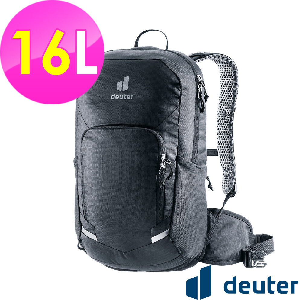 Deuter _德國_Bike I 16L輕量自行車背包3202025黑