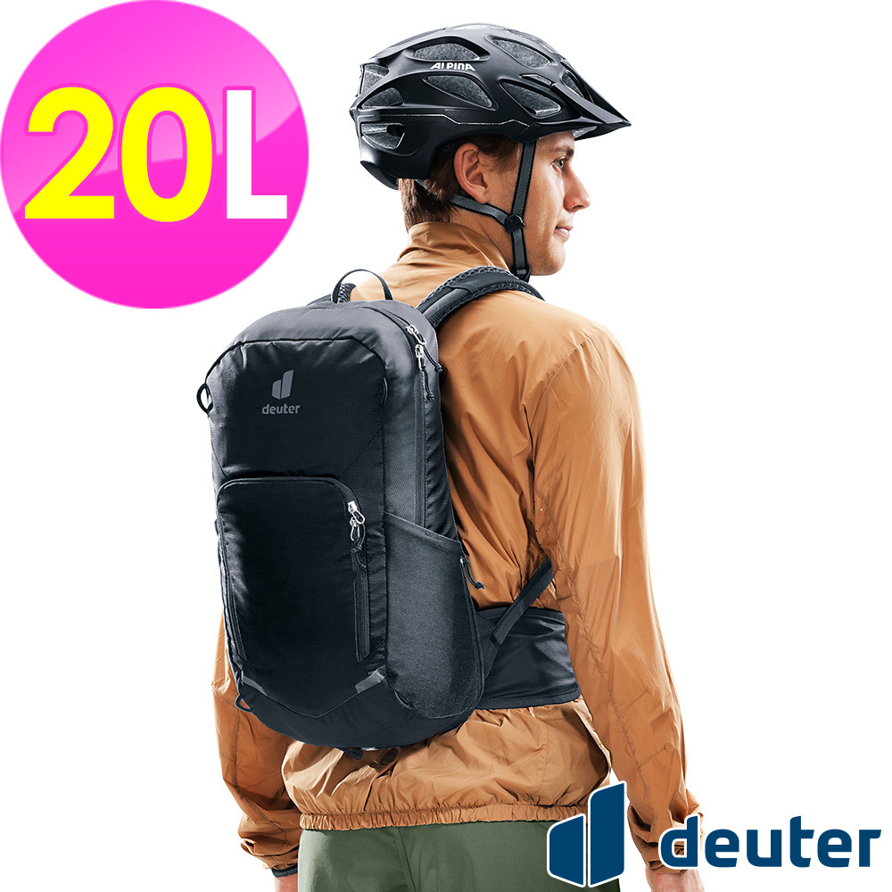 Deuter _德國_Bike I 20L輕量自行車背包3202125黑