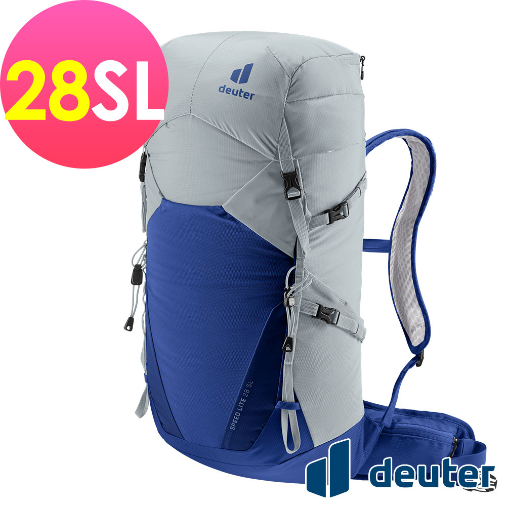 Deuter _德國_SPEED LITE 超輕量旅遊背包28SL/3410522白錫藍/登山健行包