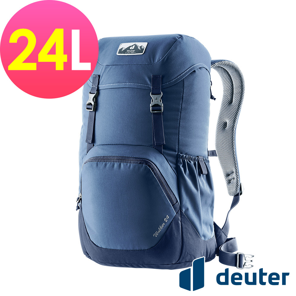 Deuter _德國_WALKER休閒旅遊背包24L/3812921深藍/書包/通勤背包/休閒健行包