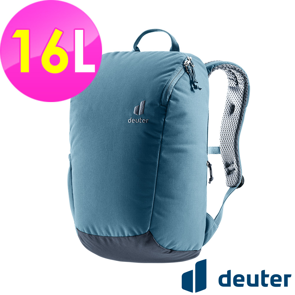 Deuter _德國_StepOut休閒旅遊背包16L/3815123霧藍/休閒後背包/通勤包