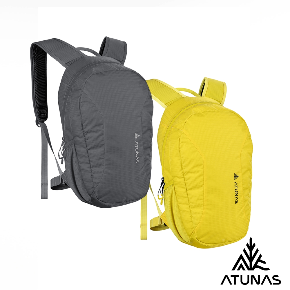 ATUNAS 歐都納 16L TOUR休旅背包A1BPGZ02深灰、黃/輕量健行包/日常休閒後背包