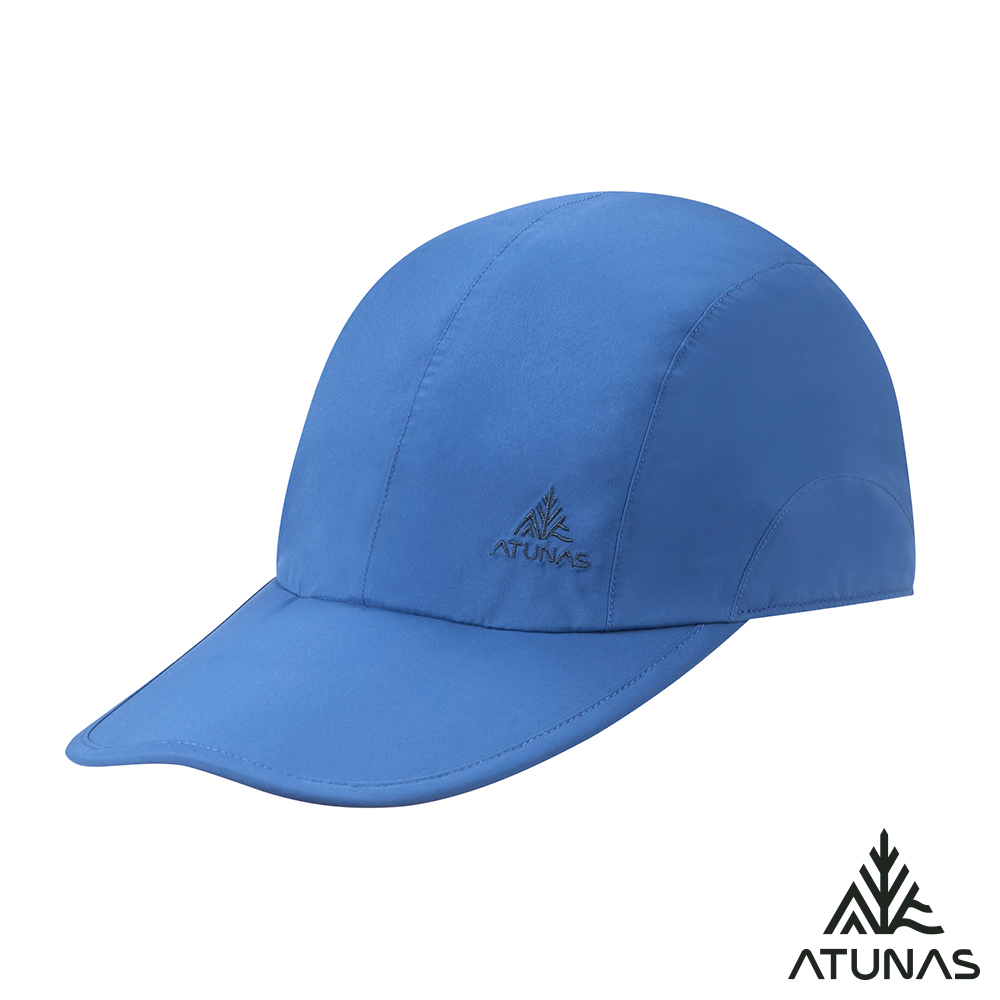 ATUNAS 歐都納 GORE-TEX PACLITE防水透氣折疊便帽/棒球帽/鴨舌帽/防水帽A1AHHH02N靛藍