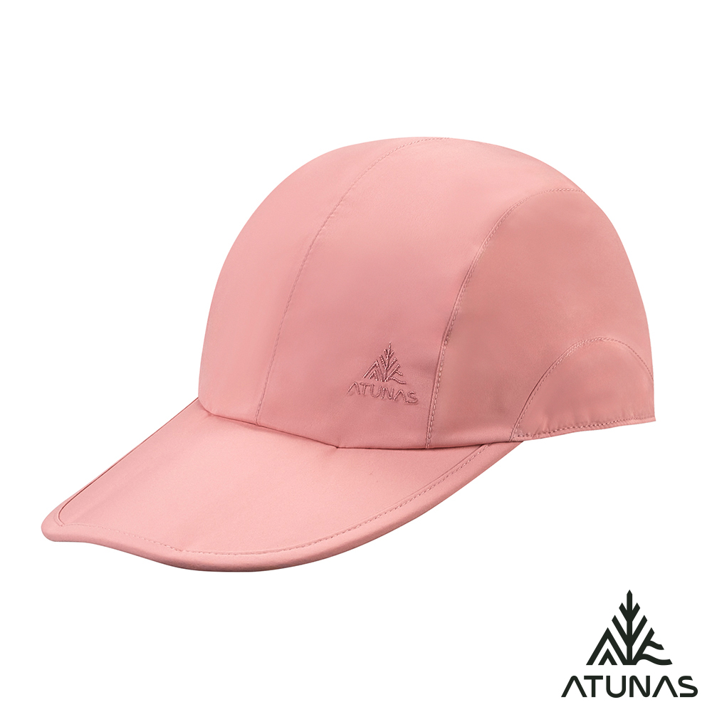 ATUNAS 歐都納 GORE-TEX PACLITE防水透氣折疊便帽/棒球帽/鴨舌帽/防水帽A1AHHH02N蜜桃粉