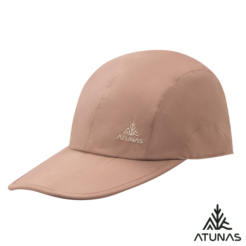ATUNAS 歐都納 GORE-TEX PACLITE防水透氣折疊便帽/棒球帽/鴨舌帽/防水帽A1AHHH03N摩卡棕